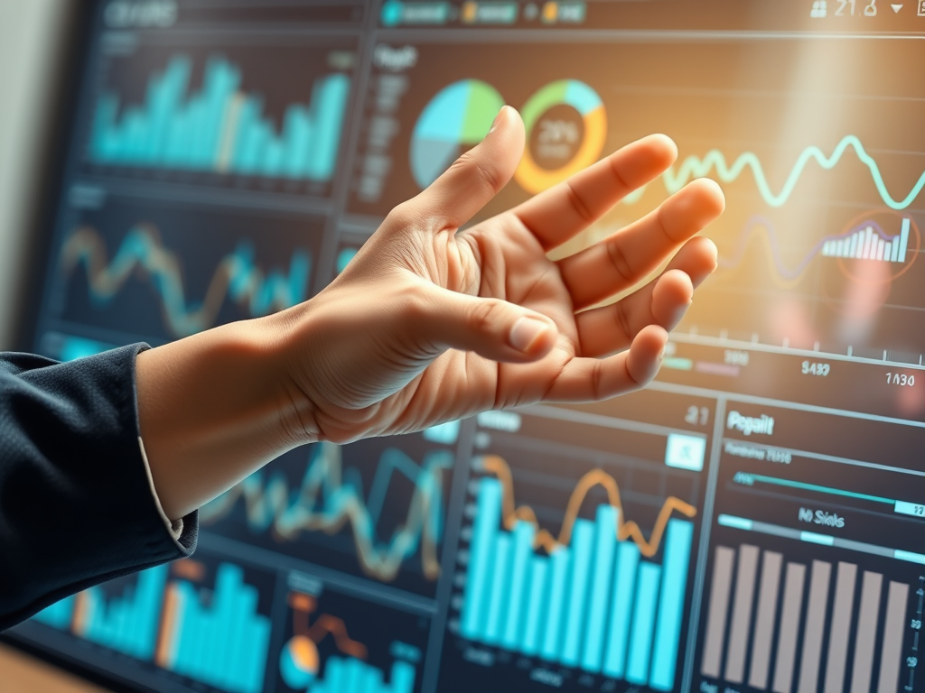 From Data to Actionable Insights Abstract Image